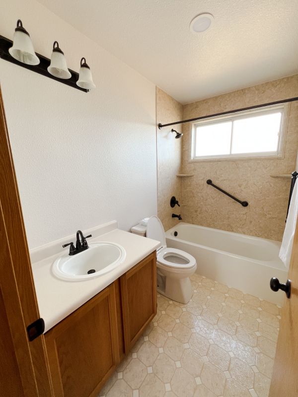 Completed Bathroom Space